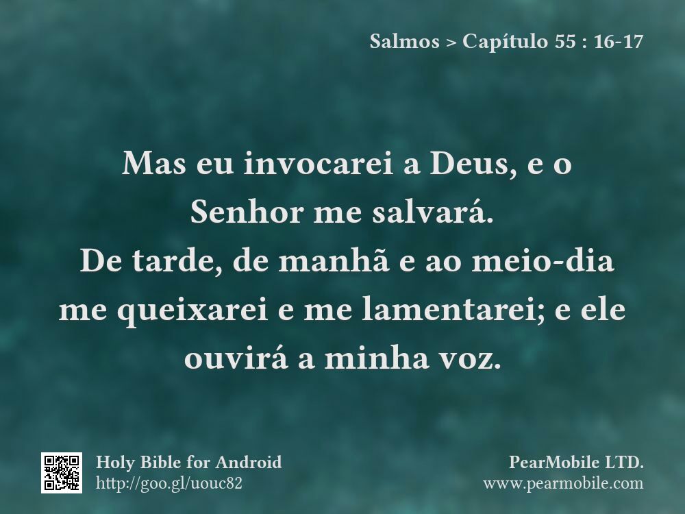 Salmos, Capítulo 55:16-17